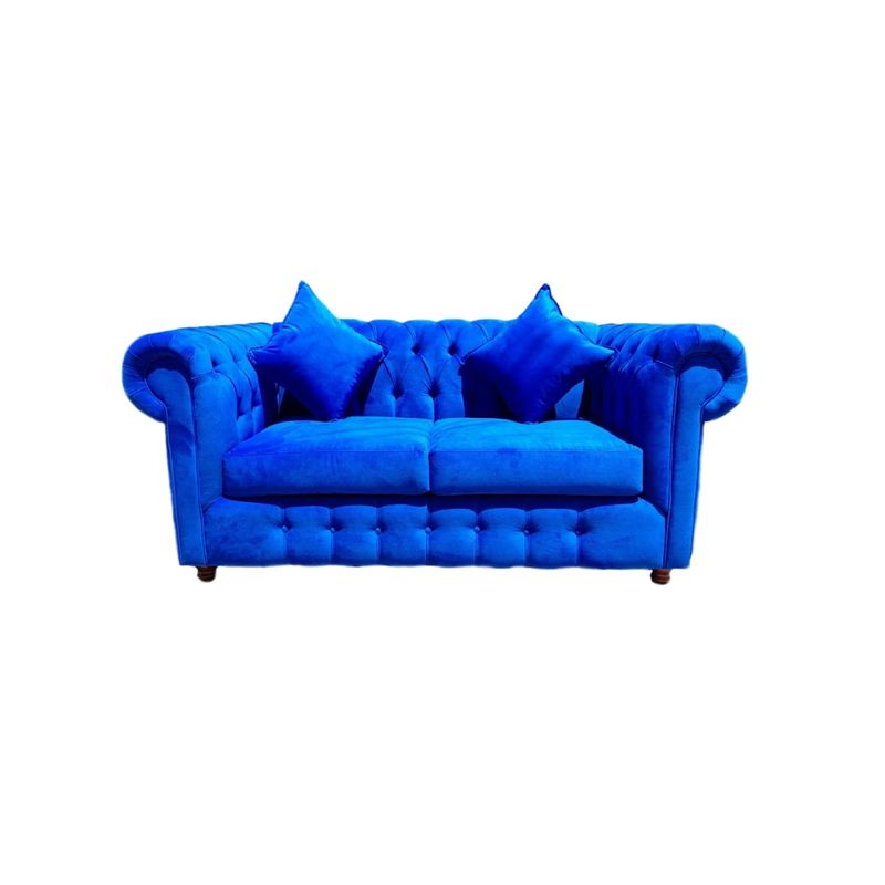 GENERICO - CHESTERFIELD 2 CUERPOS AZUL