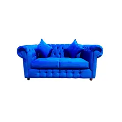 GENERICO - CHESTERFIELD 2 CUERPOS AZUL