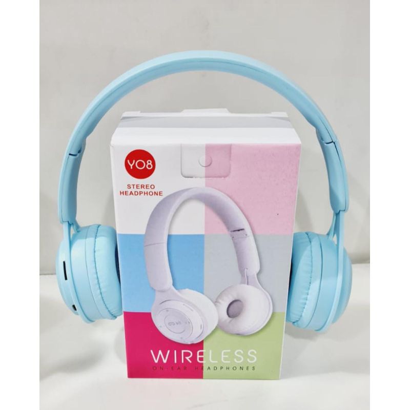 GENERICO - AUDIFONOS BLUETOOTH YO8 PARA NIÑOS