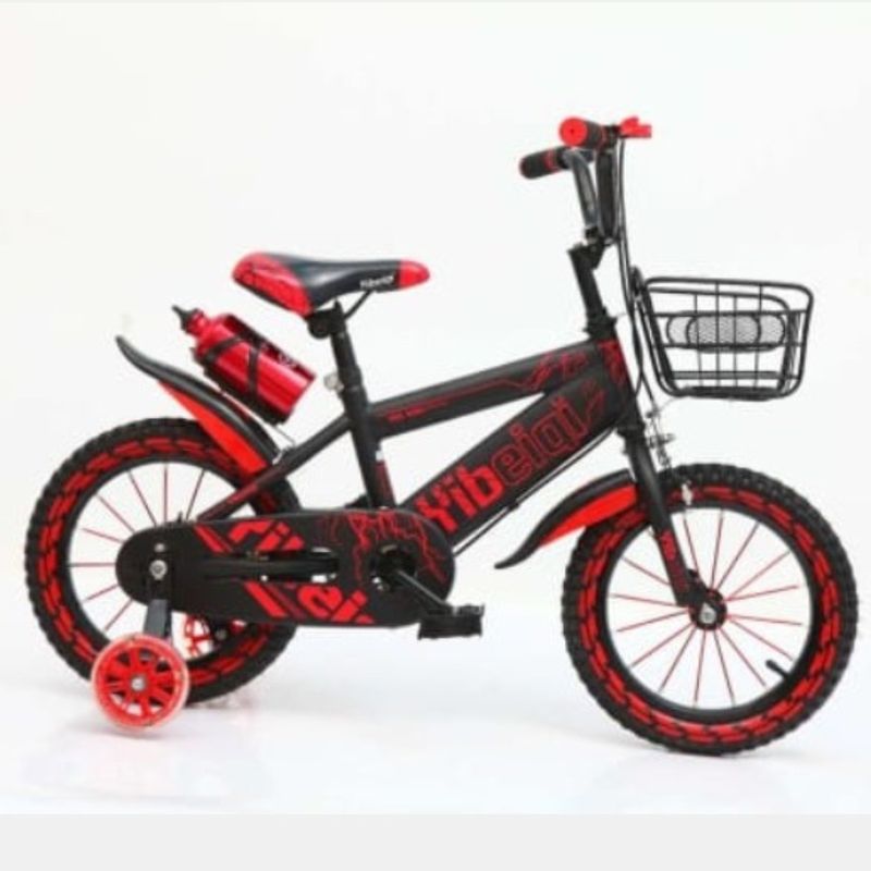 GENERICO - Bicicleta Infantil Extreme con Termo y Cesta