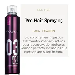SALERM - Proline Laca Fijacion Fuerte Sin Gas Filtro Uv 300ml