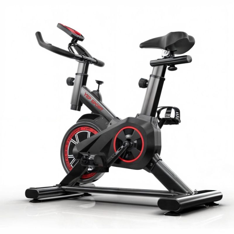 YEP S - Bicicleta Spinning Estática Con Monitor Yepsport Black