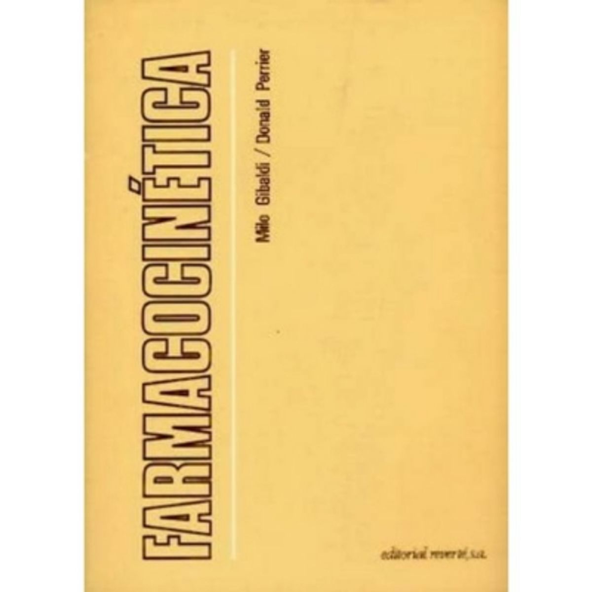 REVERTE - Farmacocinética 1º Edicion