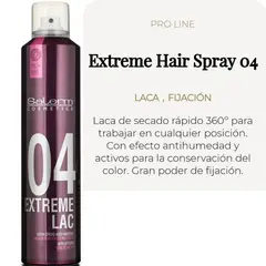SALERM - Extreme Lac 04 Fijacion Extra Fuerte Filtro Uv 300ml