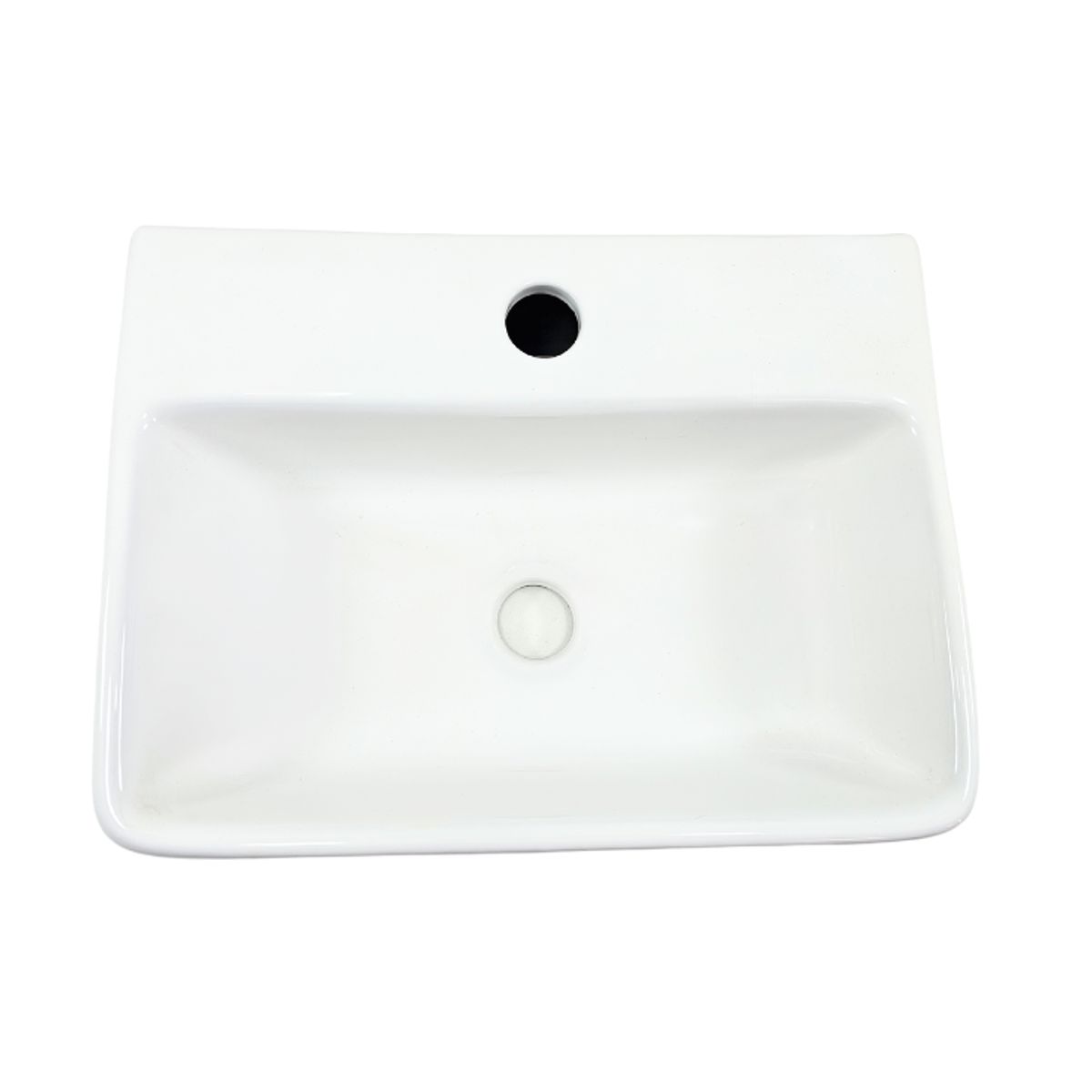 MODERN SPACE - Lavamanos Sobrepuesto 39.5 X 29.5 Cm Loza Completo