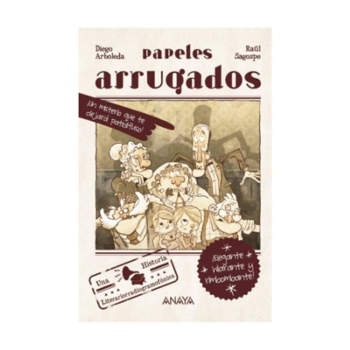 ANTARTICA LIBROS - Papeles Arrugados - ARBOLEDA, DIEGO
