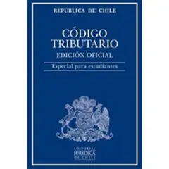 EDITORIAL JURIDICA DE CHILE - Código Tributario (Estudiante) 2018