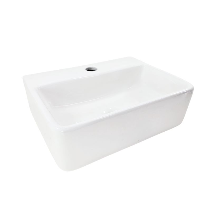MODERN SPACE - Lavamanos Sobrepuesto 39.5 X 29.5 Cm Loza
