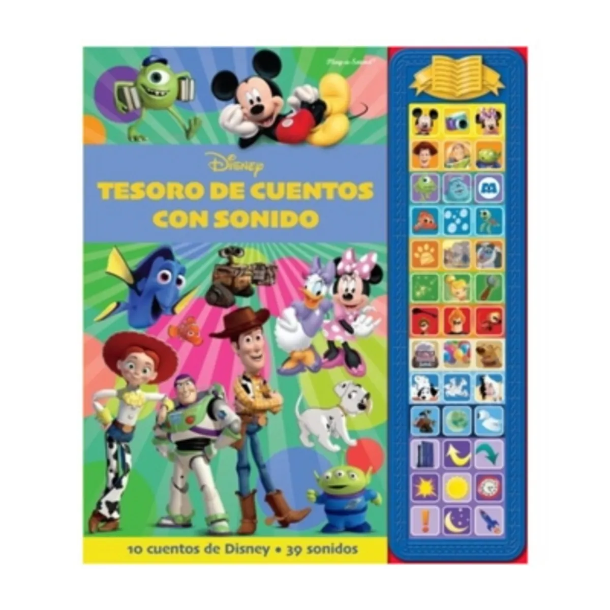 ANTARTICA LIBROS - Tesoro De Cuentos Con Sonido Pixar