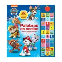 ANTARTICA LIBROS - Palabras En Accion. Paw Patrol (30 Sonidos)
