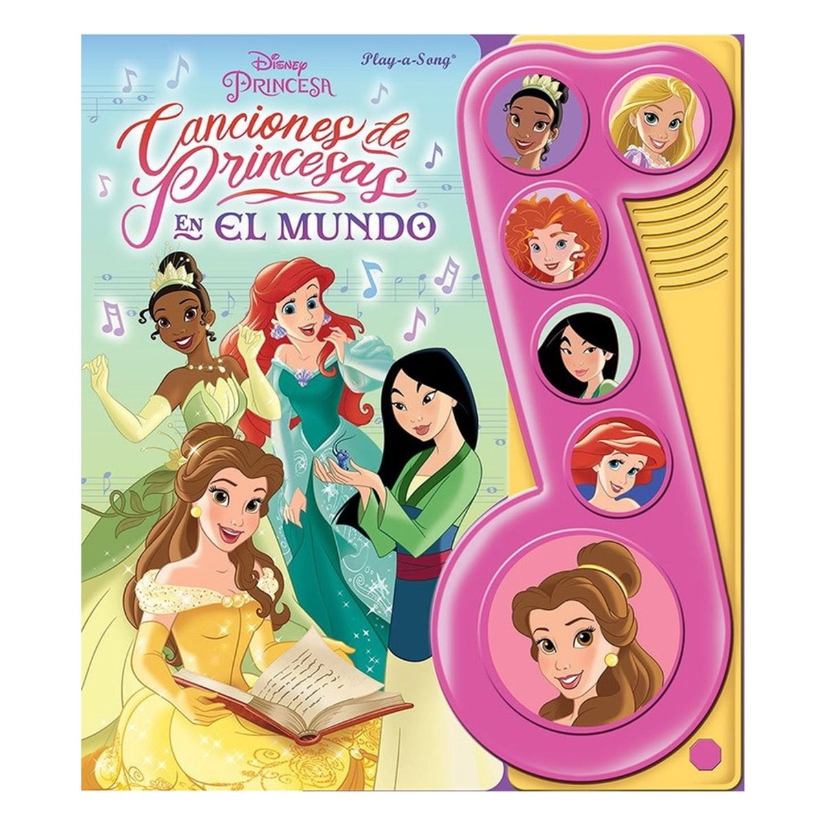 ANTARTICA LIBROS - Canciones De Princesas En El Mundo. Disney