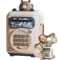 GENERICO - Caja Fuerte Infantil De Osito