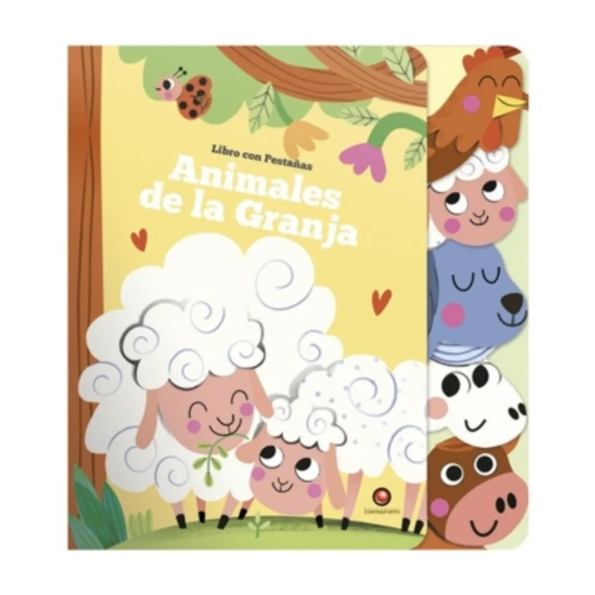 CONTRAPUNTO - Animales De La Granja. Libro Con Pestañas