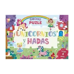 MUNDICROM - Unicornios Y Hadas (Libro Puzle)