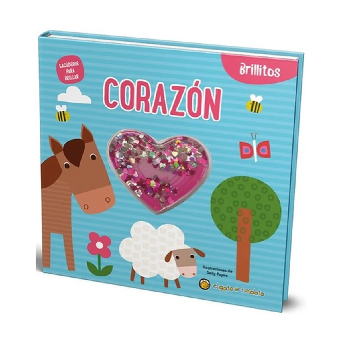 ANTARTICA LIBROS - Corazon (Brillitos) - EL GATO DE HOJALATA