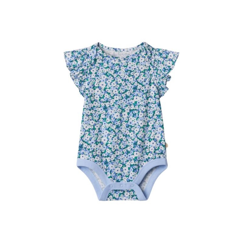 GAP - Pilucho Ruffle Bebe Niña Azul