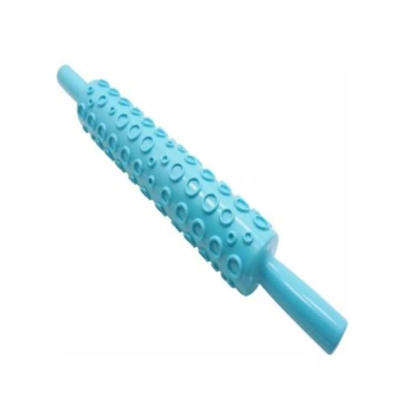 GENERICO - Uslero Plástico Moldeador con Diseño Burbujas Azul 45 cm