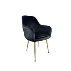 GENERICO - Sitial Poltrona Diamante Negro Patas Simil Madera