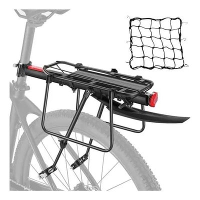 Generico Parrilla Para Bicicleta Ajustable Con Reflector
