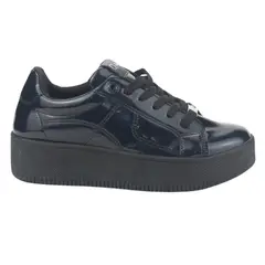CHALADA - Zapatilla Mujer Negro Urbano Nest-1