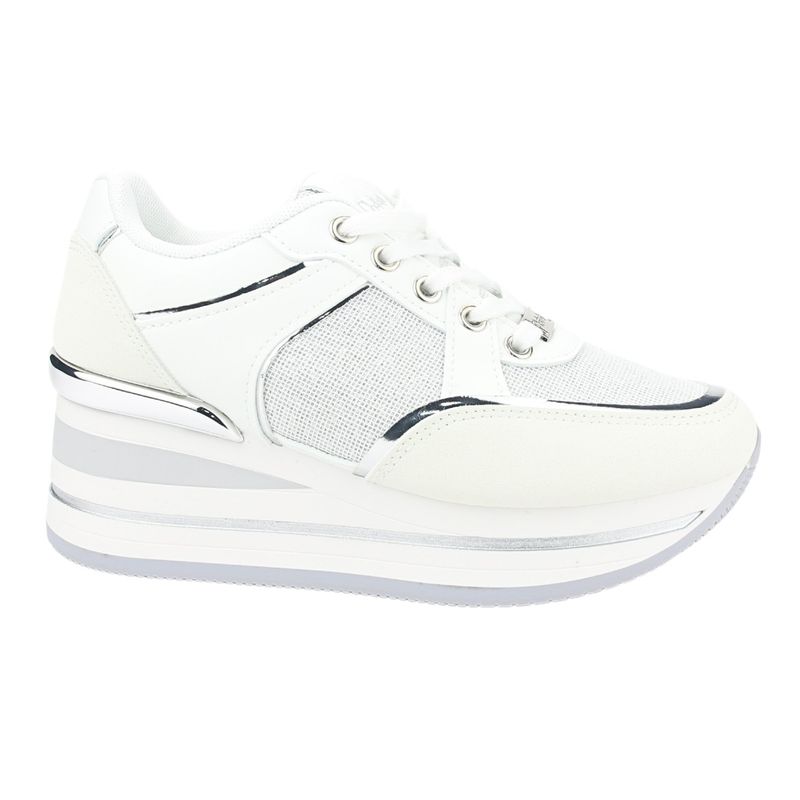 CHALADA - Zapatilla Mujer Blanco Urbano Chalada Jettix-3