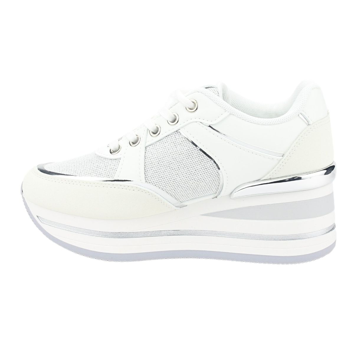 CHALADA - Zapatilla Mujer Blanco Urbano Chalada Jettix-3