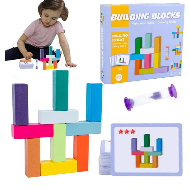 GENERICO - Bloques Armables Para Entretencion Montessori