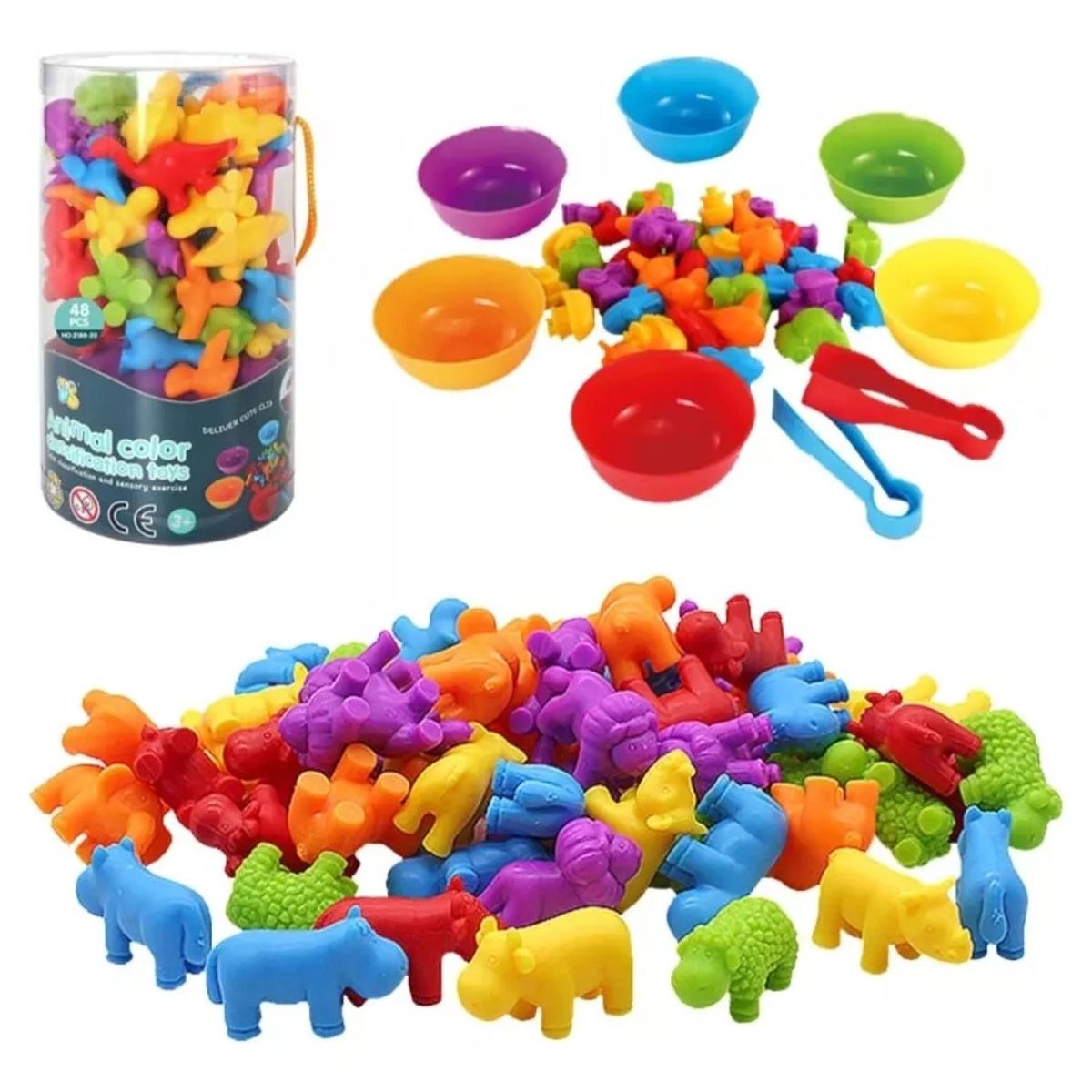 GENERICO - Juego Didáctico Niños Juguete Educativo Aprender Colores