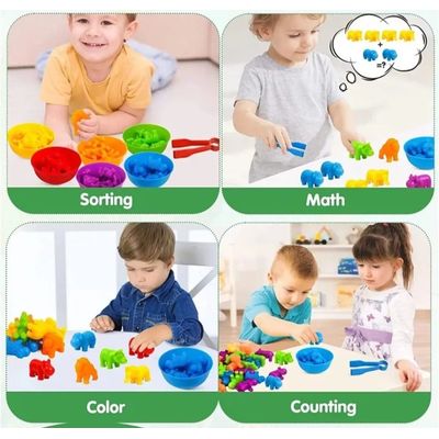 Imagen 2 del producto Juego Didáctico Niños Juguete Educativo Aprender Colores