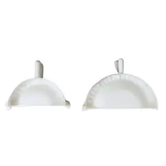 GENERICO - Set de Uslero de Madera con 2 moldes pequeños Empanadas