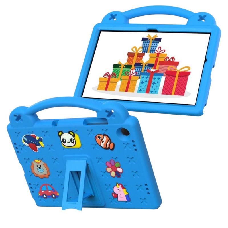 GENERICO - Funda Infantil Con Soporte Para Samsung Galaxy Tab A9+  Azul