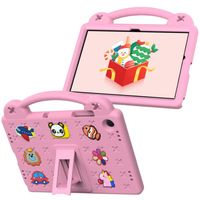 Funda Infantil Con Soporte Para Samsung Galaxy Tab A9+ Rosa