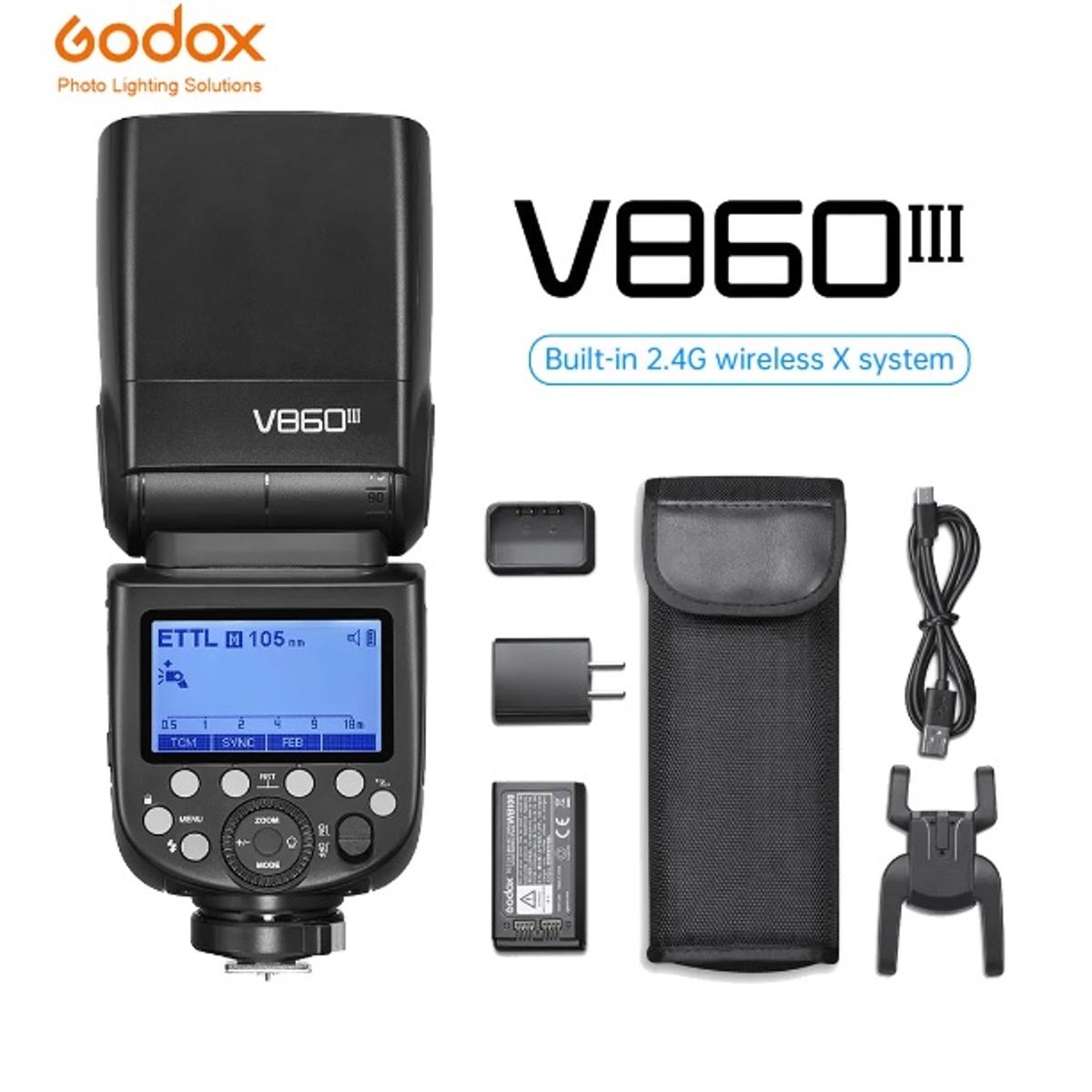 GODOX - FLASH GODOX V860III PARA SONY TTL HSS CON BATERÍA