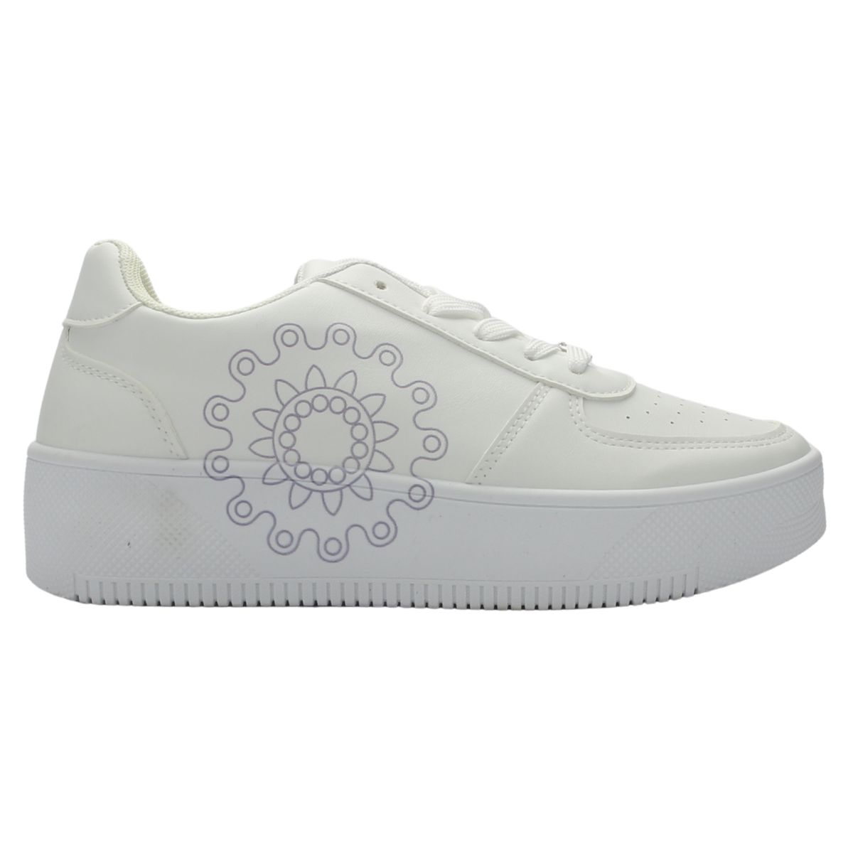 CHALADA - Zapatilla Mujer Blanco Urbano Chalada Nest-2