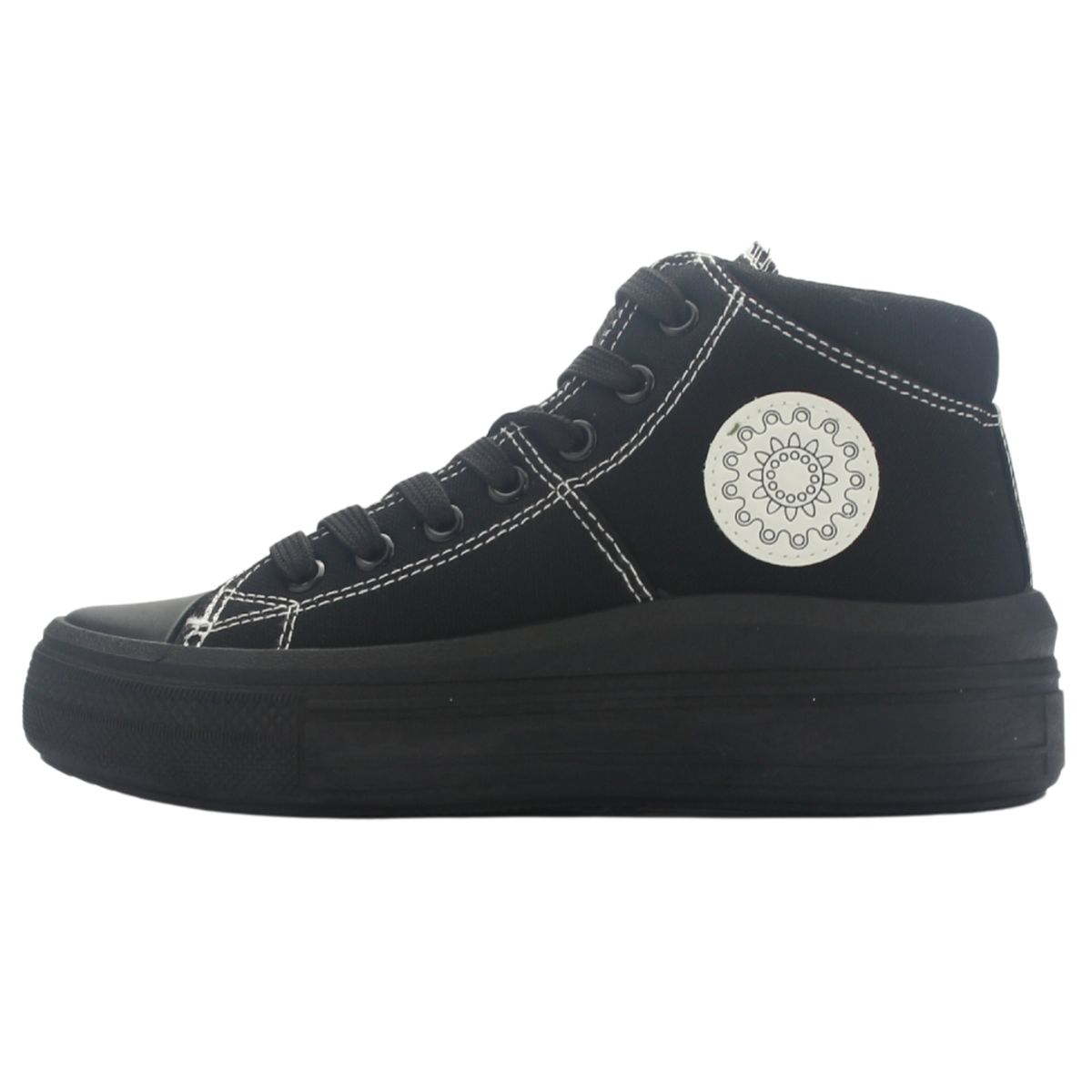 CHALADA - Zapatilla Mujer Negro Urbano Chalada Clu-15