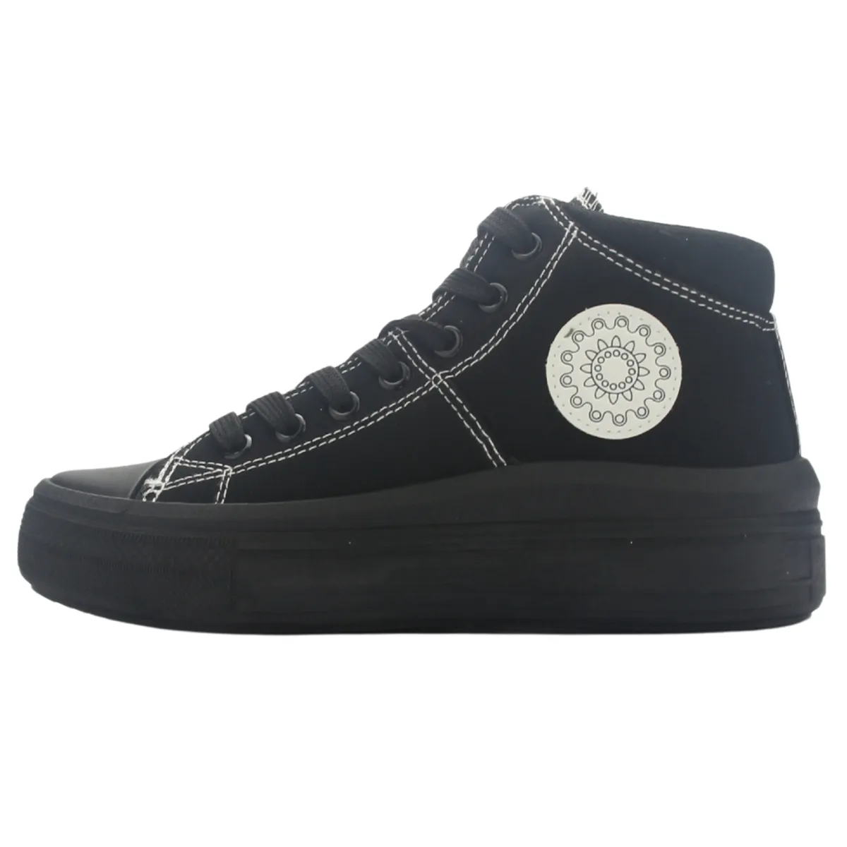 CHALADA - Zapatilla Mujer Negro Urbano Chalada Clu-15
