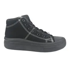 CHALADA - Zapatilla Mujer Negro Urbano Clu-15