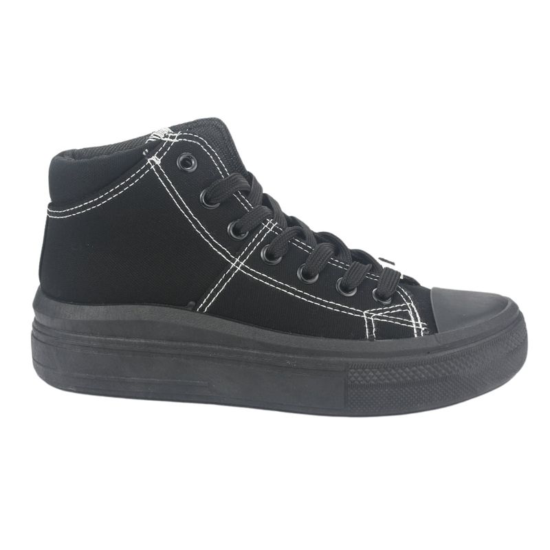 CHALADA - Zapatilla Mujer Negro Urbano Chalada Clu-15