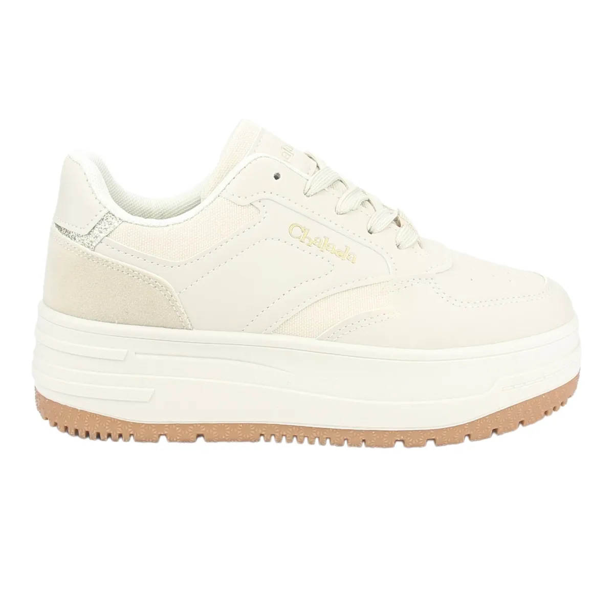 CHALADA - Zapatilla Mujer Beige Urbano Chalada Mitsu-2