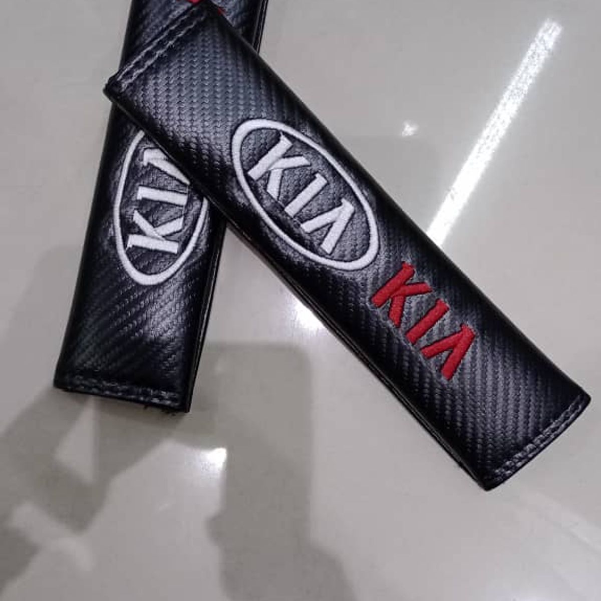 GENERICO - Cubre cinturón seguridad auto almohadillas protectora kia