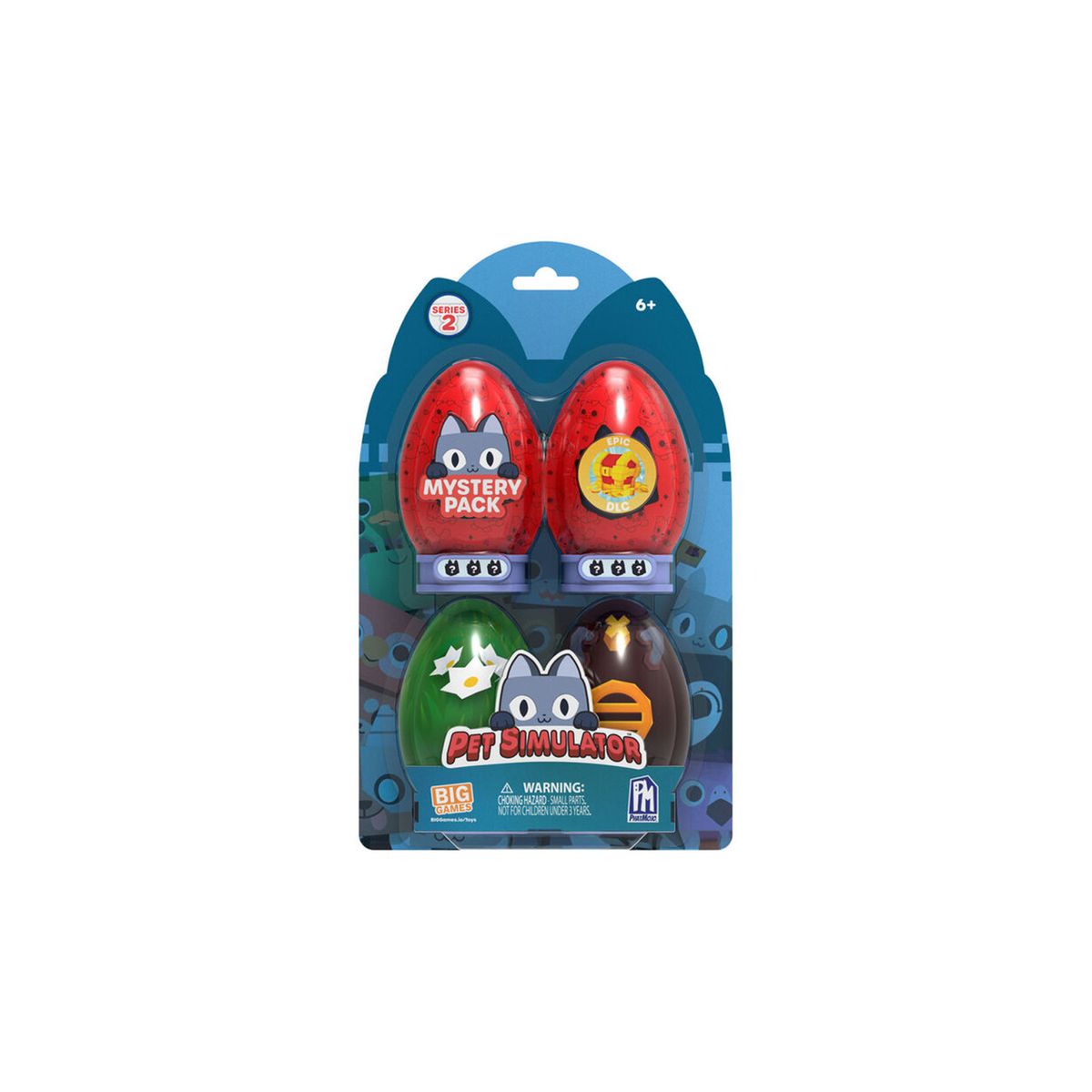 BOING TOYS - Pet Simulator 4 figuras Sorpresa Serie 2 - Rojo