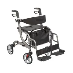 FIRST CARE - ANDADOR 4 RUEDAS CANASTO ASIENTO Y REPOSAPIÉS PRO