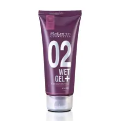 SALERM - Gel Fijacion Media Efecto Mojado Wet Gel+ 02 -200ml