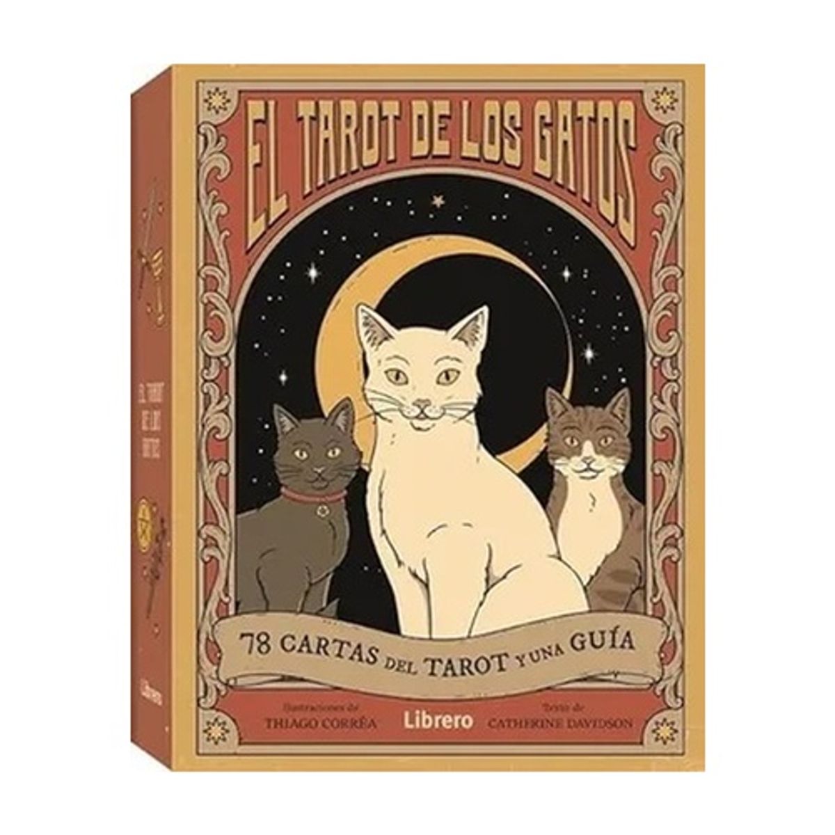LIBRERO - El Tarot De Los Gatos (Libro + Cartas)