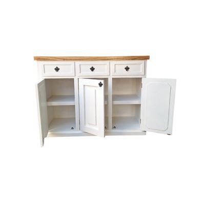 Imagen 2 del producto Buffet Rustico 120 cm Bari Bicolor Blanco