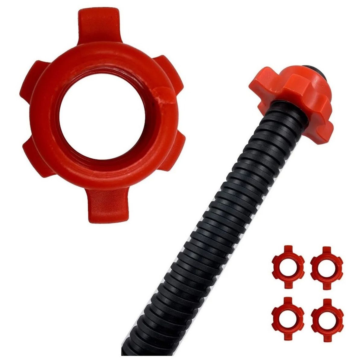 GENERICO - Set De Mancuernas 10 Kg Barra Armable Ajustable