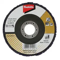 MAKITA - Disco Limpiador Fibra Morado 115 x 22,23 mm B-29016