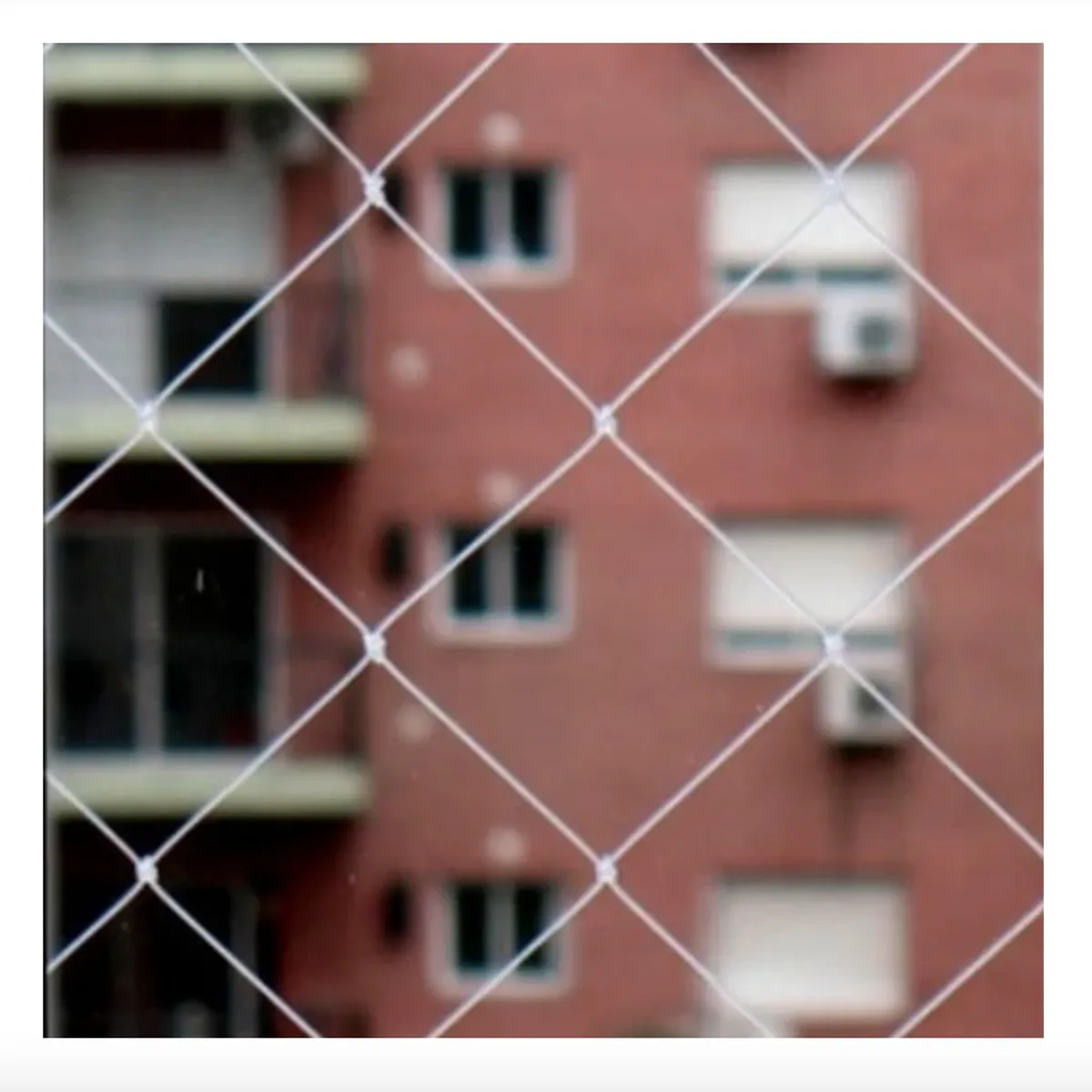 RESISTEX - Malla Seguridad Balcón 250Mts x 5Mts Grosor 08mm Transparente