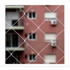 RESISTEX - Malla Seguridad Balcón 250Mts x 5Mts Grosor 08mm Transparente