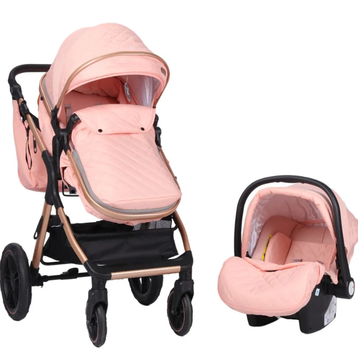 VOYAGE - Coche Travel Sytem X1 Pink con Silla Certificada